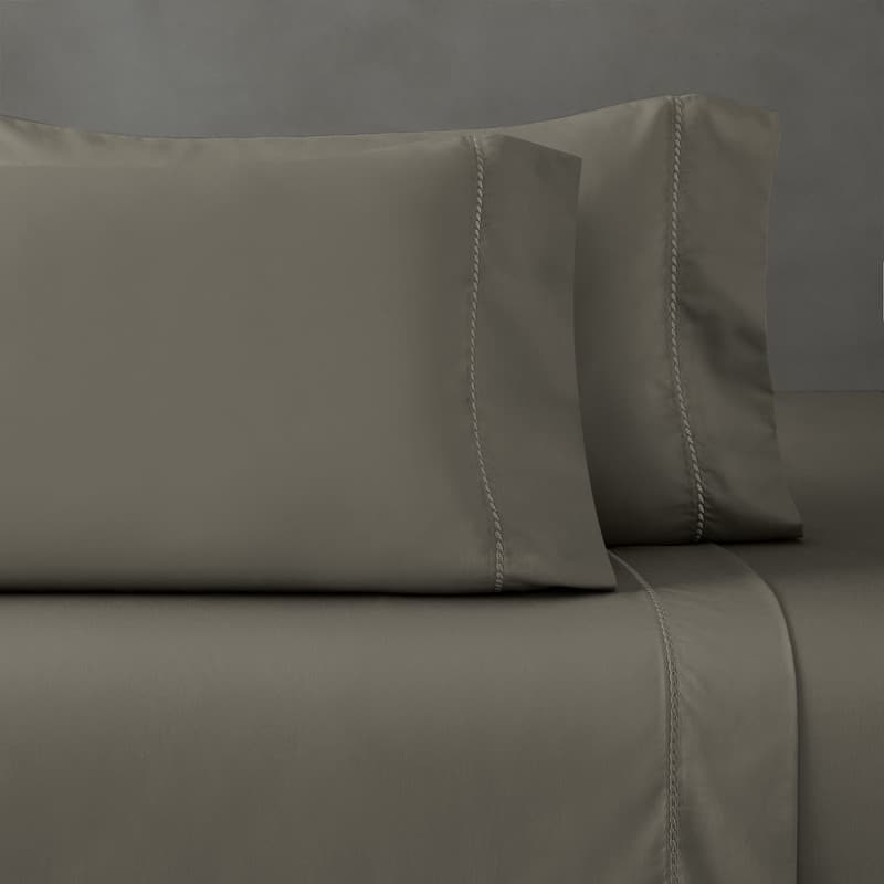 Superior Imperia Cotton Blend Embroidered 600 Thread Count Pillowcases, Set of 2