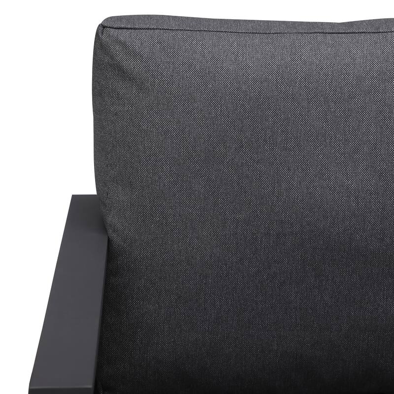 Cadora Teak 5 - Person Outdoor Sectional Seating Group- Left Hand Facing