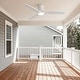 preview thumbnail 64 of 69, Sofucor 52Inch Low Profile Flush Mount Ceiling Fan with LED Light,3‑Blade Quiet Light Combo for Bedroom Kitchen Living Room