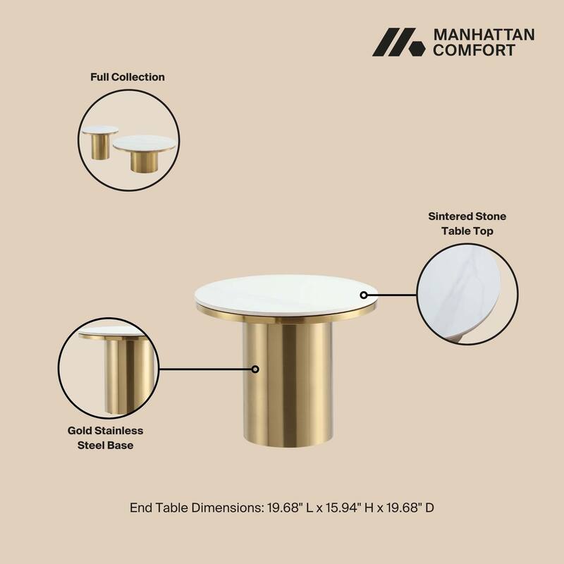 Glenn Coffee Table and End Table Set