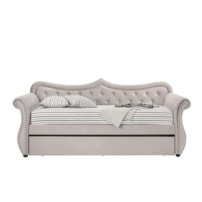 Twin Size Daybed with Trundle
