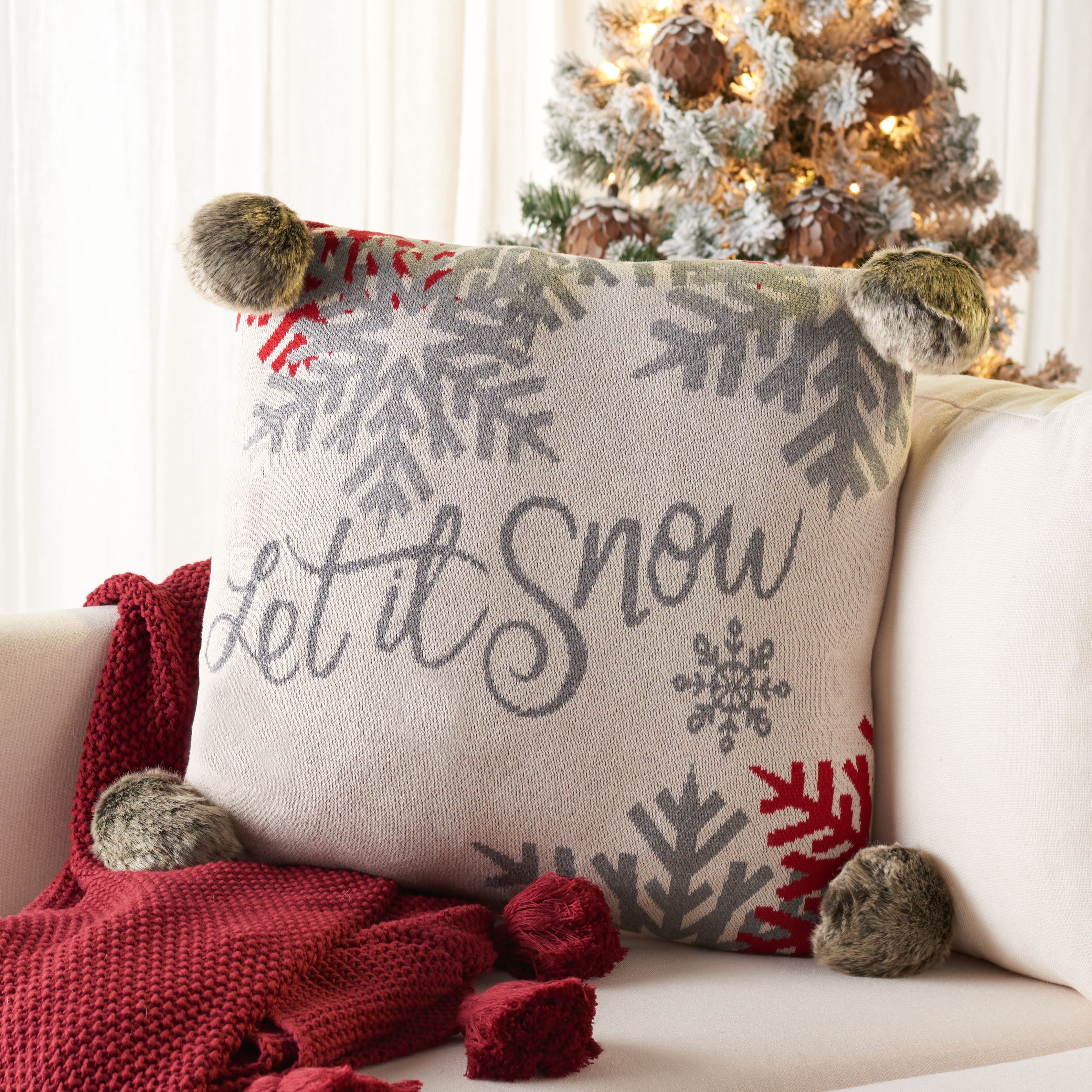 Christmas pillows hotsell at kirklands