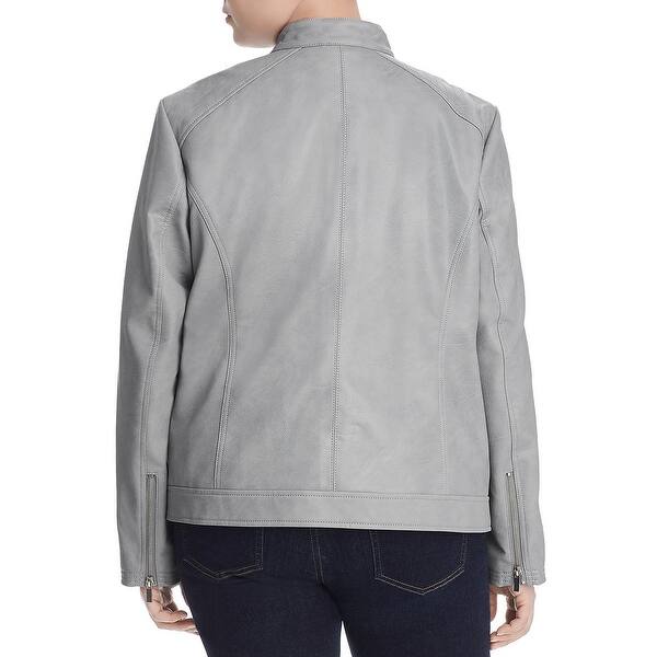 Shop Bagatelle Womens Motorcycle Jacket Spring Faux Leather Free