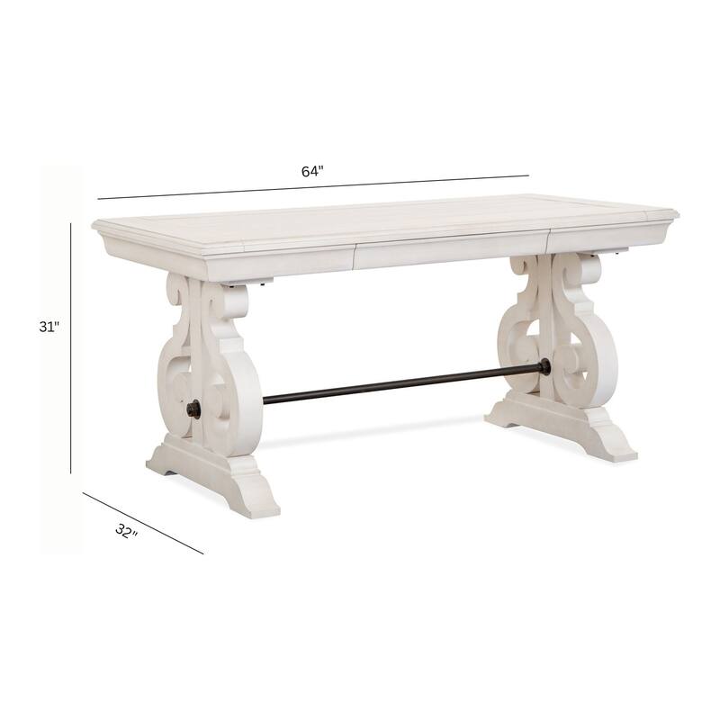 Magnussen Home Bronwyn Alabaster Writing Desk
