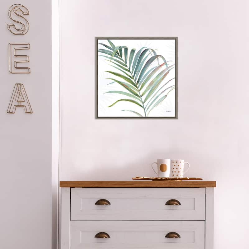 Tropical Blush V by Lisa Audit Framed Canvas Art