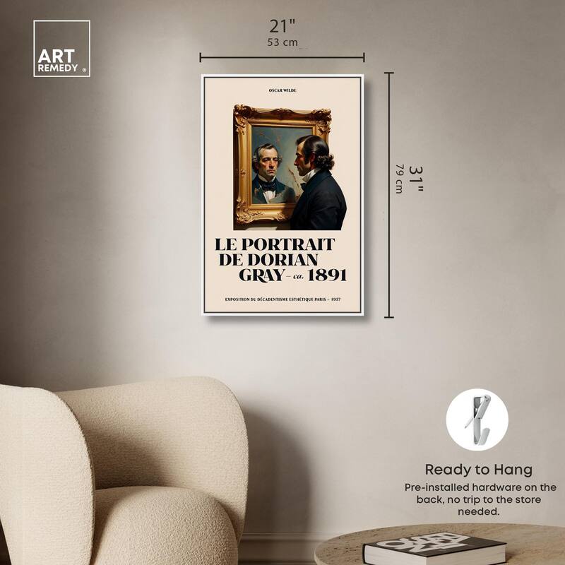 Decadent World of Dorian Gray Canvas by Art Remedy