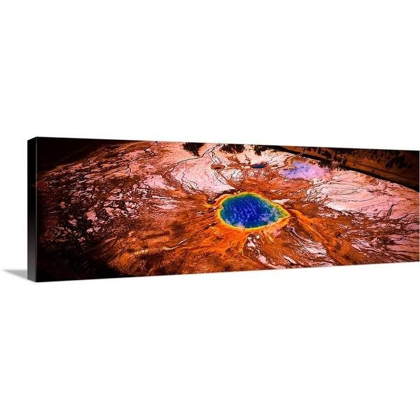 Shop Aerial View Of A Hot Spring Grand Prismatic Spring