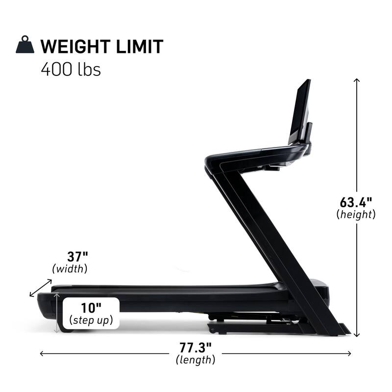 NordicTrack Commercial 2450 Treadmill with 24" Pivoting Touchscreen; Perfect for All Fitness Levels