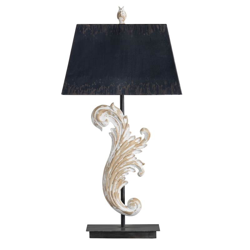 Paxton 32" Table Lamp with Metal Tapered Rectangular Shade, Beige - Set of 2