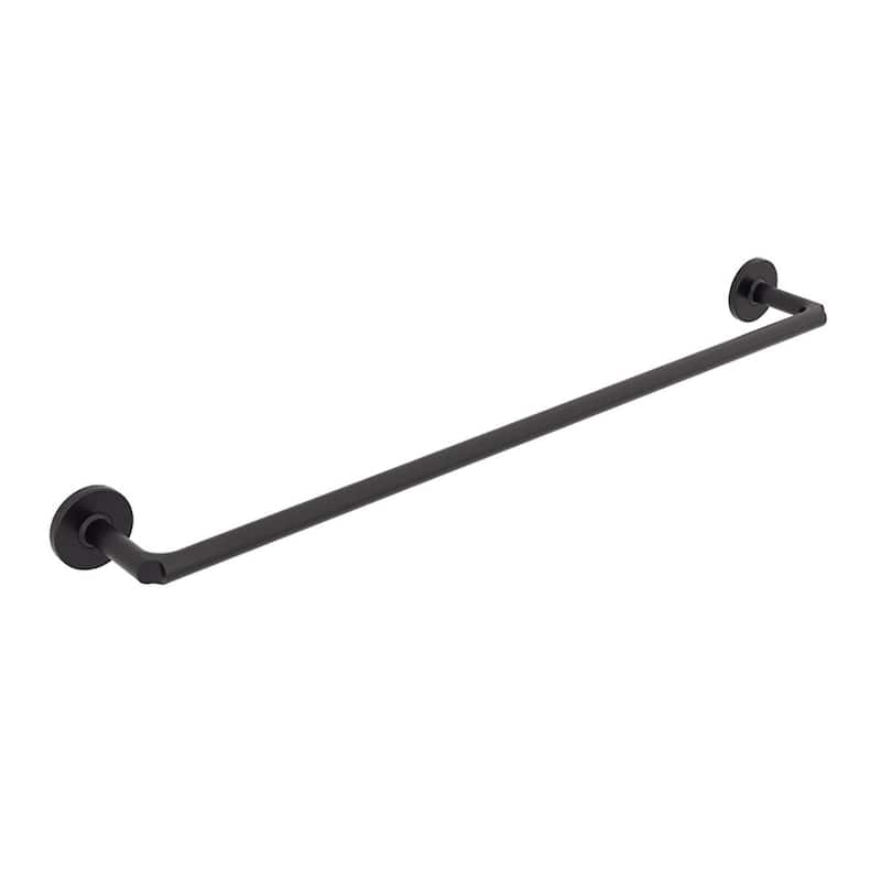 WS Bath Collections Sbeca 25-13/16" Towel Bar - Matte Black