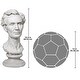 preview thumbnail 7 of 5, Design Toscano Lincoln Bust By Volk