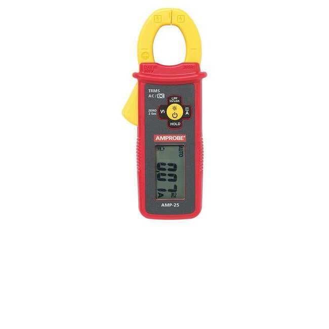 Amprobe Clamp Meter,Digital,300A AMP-25 - 1 Each
