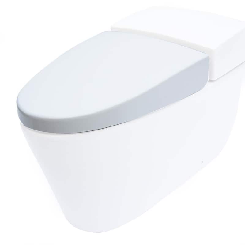 Eago Replacement Elongated Toilet Seat for TB340 - White