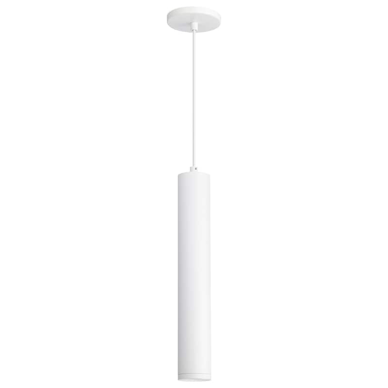 Century 12 Watt 16" LED Pendant Matte White Finish