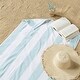 preview thumbnail 2 of 31, Great Bay Home Cotton Cabana Stripe Beach Towel