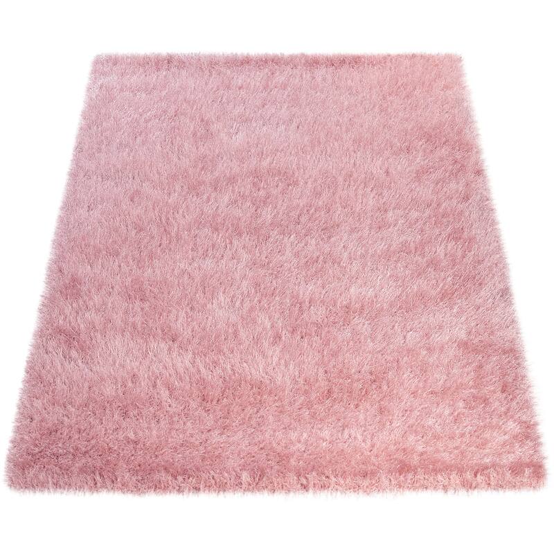 Soft Shag Rug For Bedroom & Living-Room Glossy Yarn