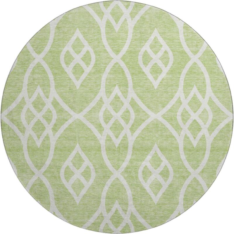 Premium Washable Super Soft Transitional Scroll Mayfield Rug