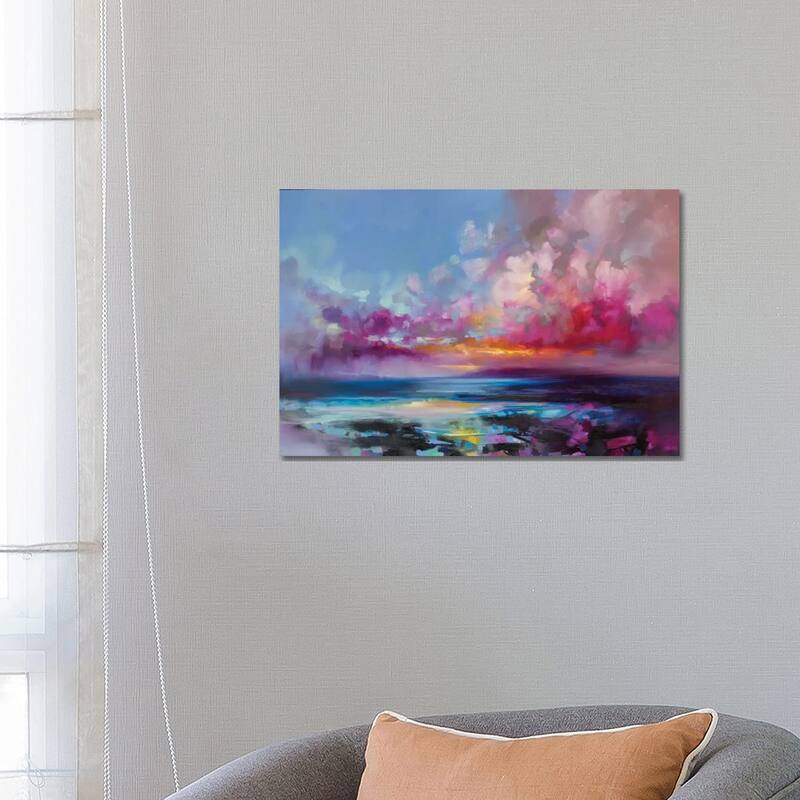 Arran Glow Print On Acrylic Glass by Scott Naismith - 16x24x0.25