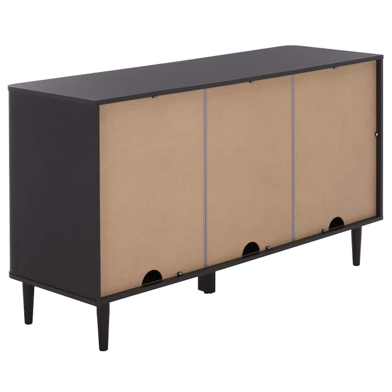 SAFAVIEH Home Brey 3-Door Sideboard/TV Stand - 55"W x 18"D x 32"H