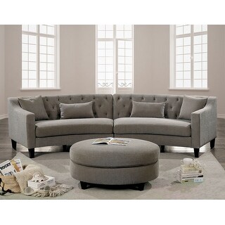 Copper Grove Brezovo Curved Sectional