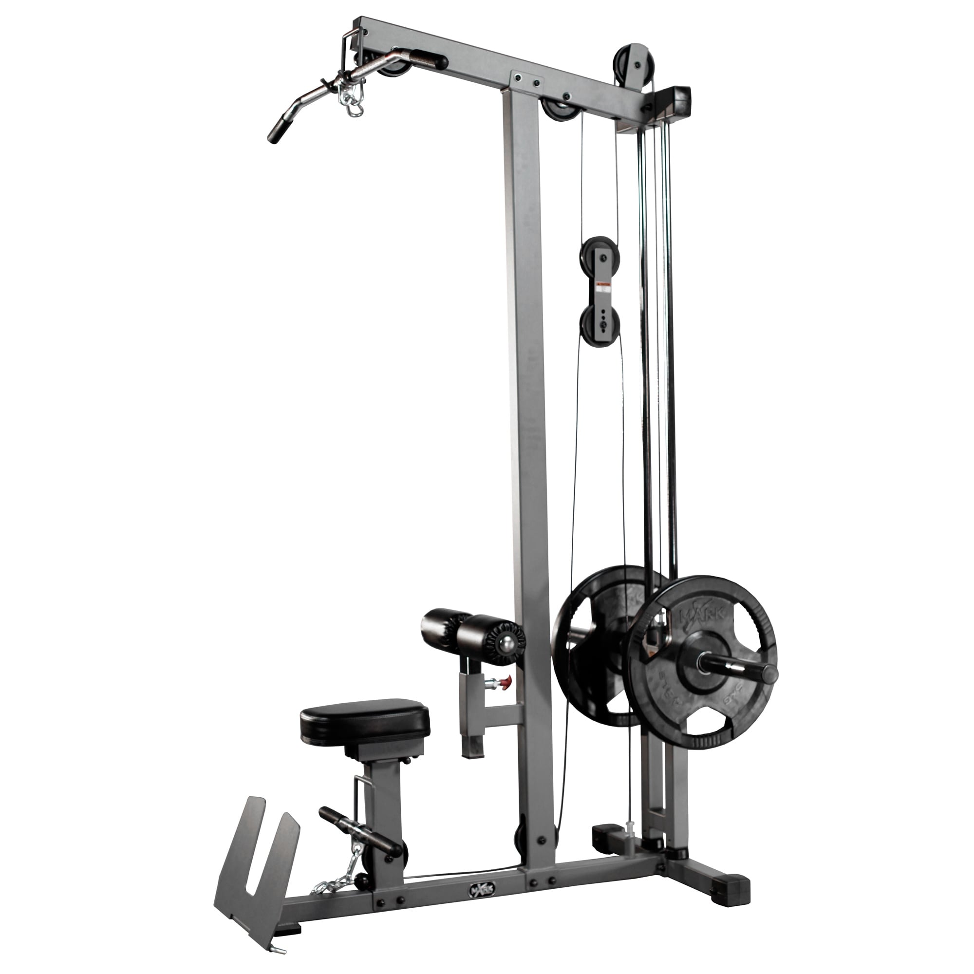 XMark Fitness XM 7618 Lat Pulldown and Low Row Cable Machine Bed