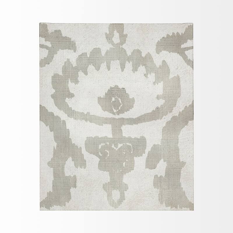 Shadow Ikat VI Canvas Art Print
