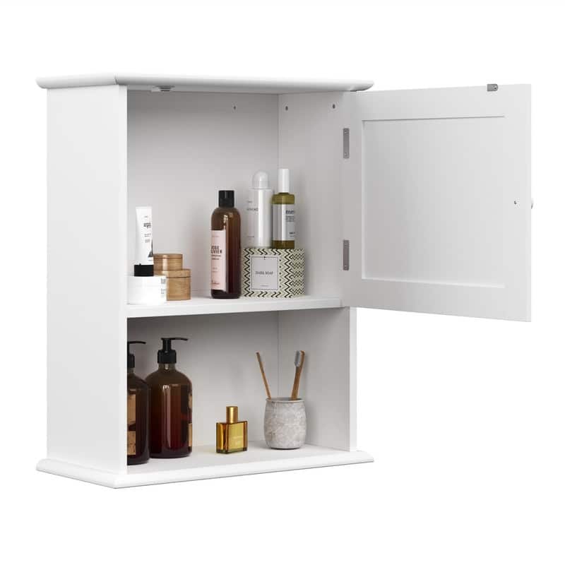 Wall-Mounted Bathroom Organizer