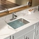 preview thumbnail 8 of 7, 18" Undermount Stainless Steel Single Bowl Bathroom Basin Vessel Sink - 18in. X 13in. X 5 in.