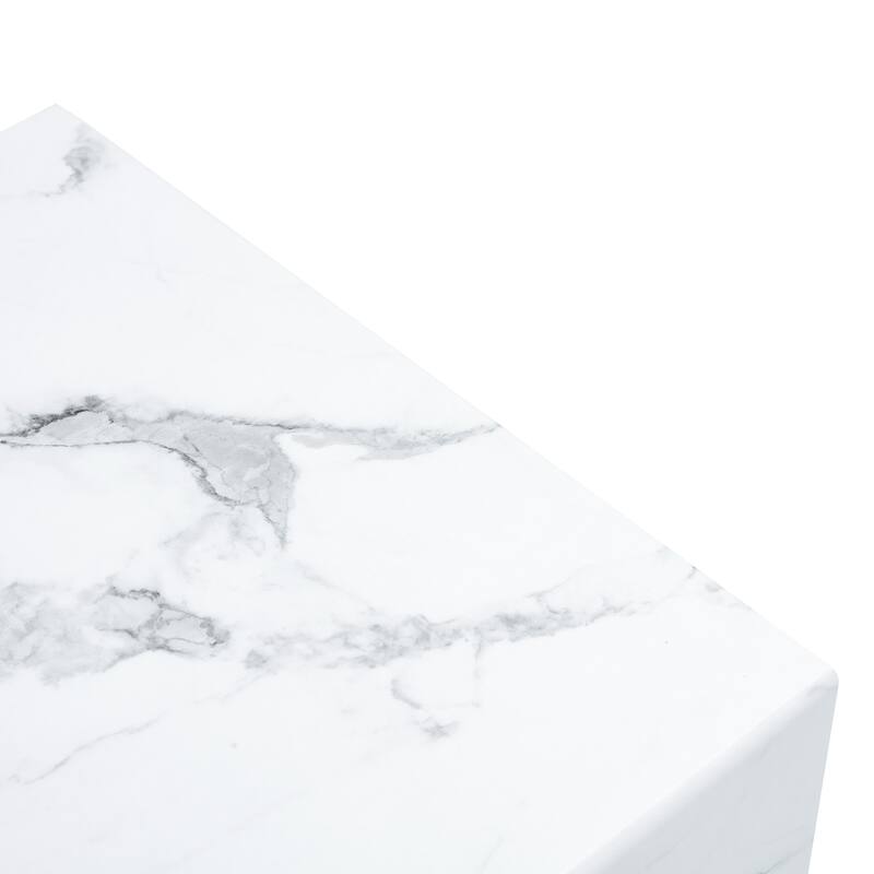 Marble Texture Sticker Mdf Coffee Table. Texture Sticker Metal Leg Spray Coating,Mdf Coffee Table
