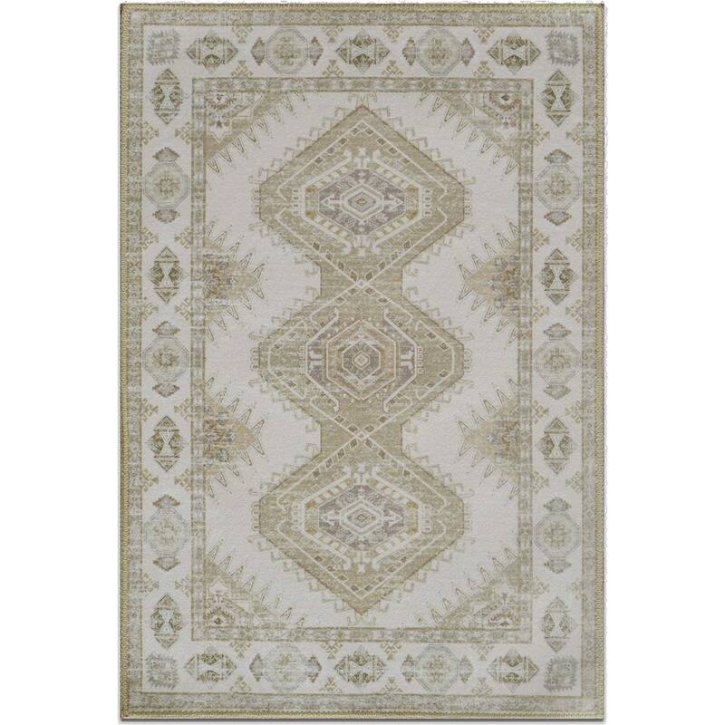 HomeRoots Southwestern Modern, Contemporary Rectangle Area Rug