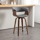 preview thumbnail 5 of 186, 26"/29" Faux Leather Swivel Bar Stools, Wood Counter Stool