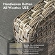 preview thumbnail 22 of 71, OVIOS 10-piece Patio Wicker Swivel Rocking Chair Set With Fire Pit