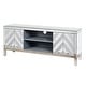 preview thumbnail 16 of 20, Mirrored Doors TV Stand for 65 inch TV