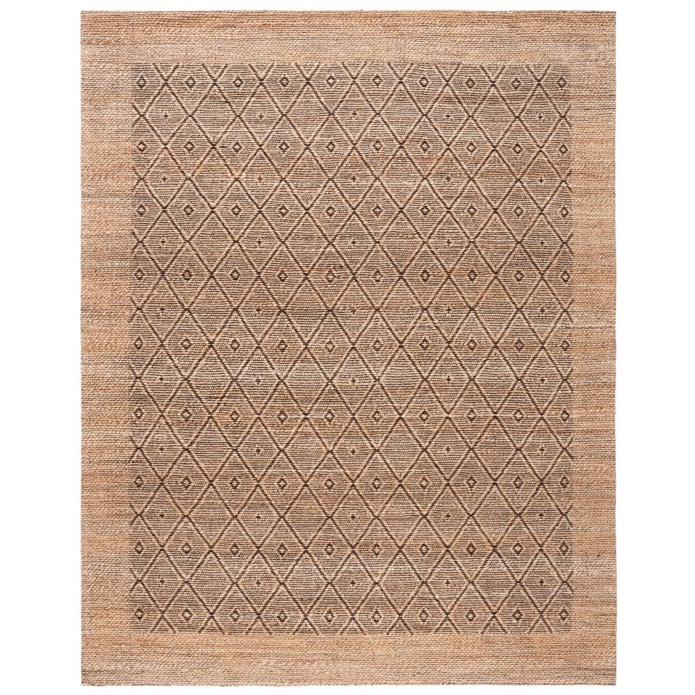 SAFAVIEH Flatweave Natural Mejte Fiber Farmhouse Hemp Rug