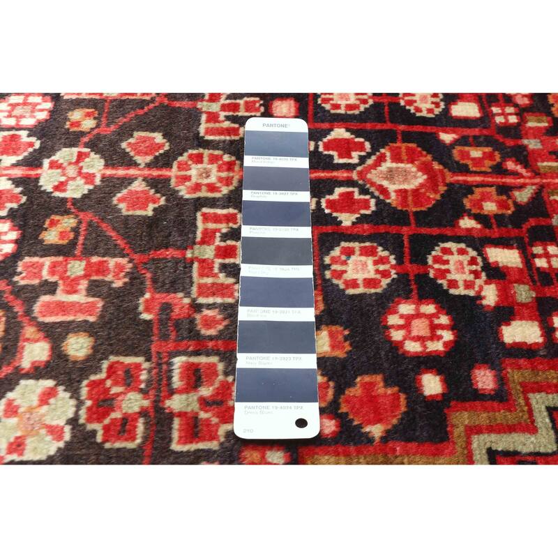 ECARPETGALLERY Hand-knotted Anadol Dark Navy Wool Rug - 3'5 x 4'11