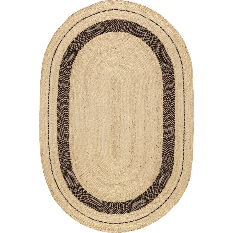Cottage Oval Jute Area Rug