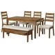 preview thumbnail 12 of 11, Lifestorey Palmer Solid Wood Bench with Storage