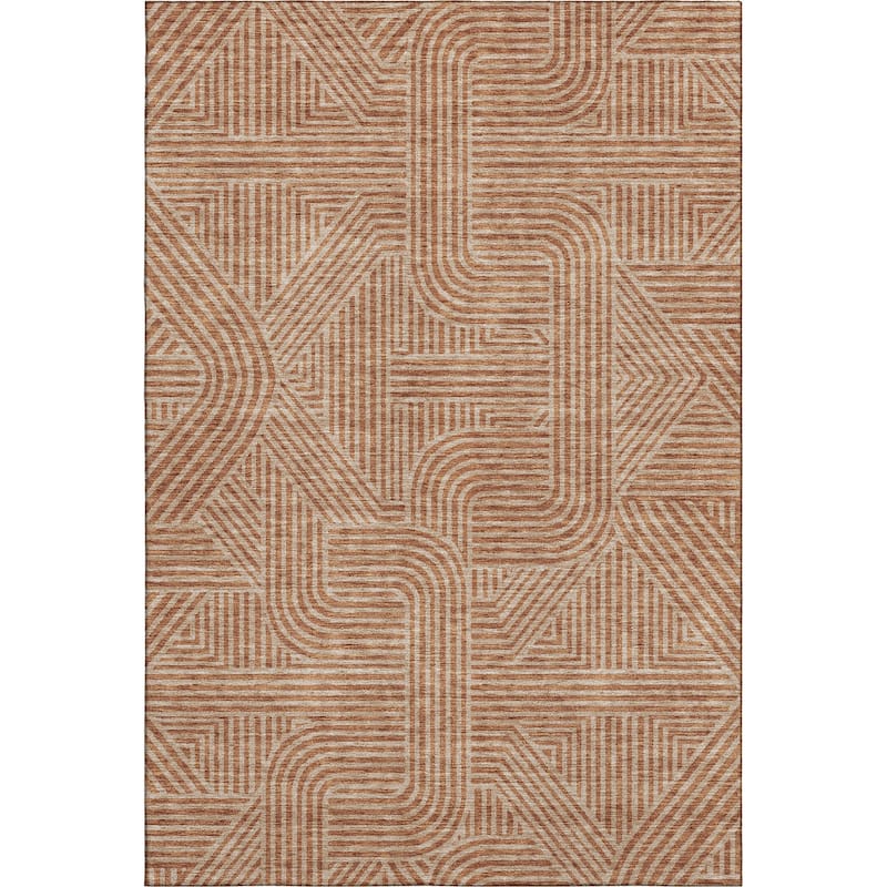 Premium Washable Super Soft Modern Geo Mayfield Rug