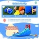preview thumbnail 19 of 17, Inflatable Waterslide Bounce House with Upgraded Handrail without Blower - 216" x 212.5" x 116" (W x D x H)