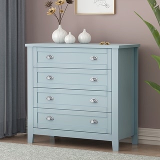 4 Drawers Dresser with retro shell handle,Bar side cabinet - Bed Bath & Beyond - 39121146 4 Drawers Dresser with retro shell handle,Bar side cabinet - Bed Bath & Beyond - 39121146