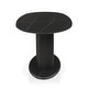 preview thumbnail 16 of 24, Furniture of America Astra Modern Wood Oval Dining Table with Fluted Base