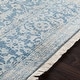 preview thumbnail 4 of 14, Gracewood Hollow Daninos Vintage Persian Traditional Blue Area Rug