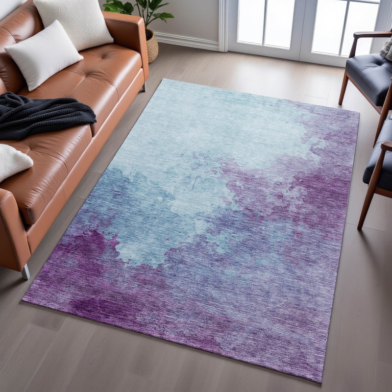 Premium Washable Super Soft Chic Modern Mayfield Rug