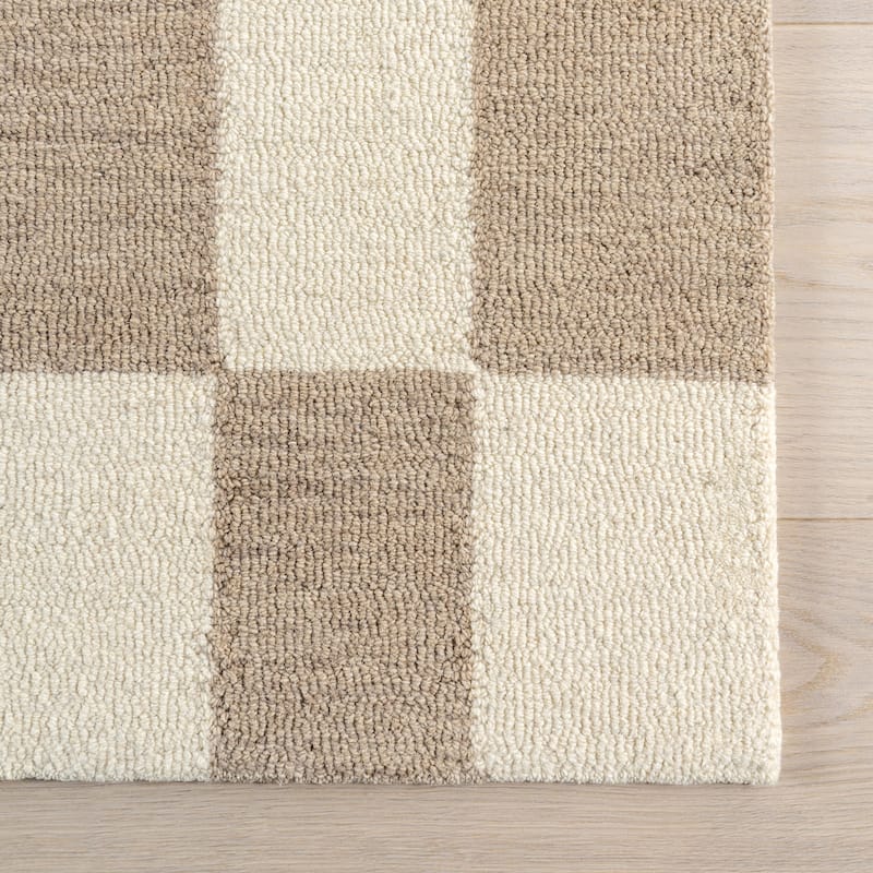 Caitlin Geometric Wool Area Rug