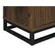 preview thumbnail 11 of 14, Ryatt 4-Door Engineered Wood Accent Cabinet Dark Pine