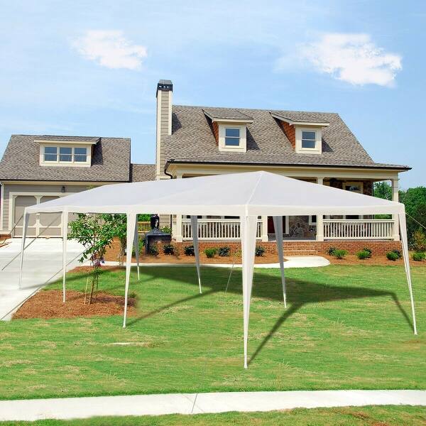 10x30 FT Black Canopy Tent – Waterproof With 8 Side Walls, Perfect For Parties, Weddings, And Garden Events
