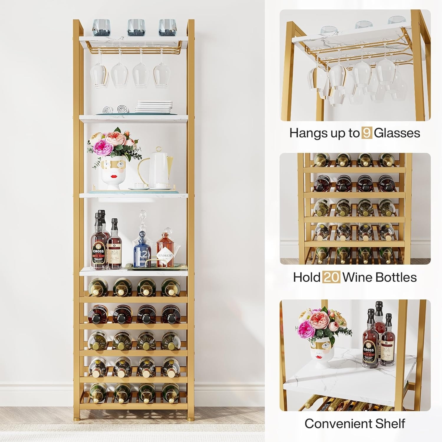 Overstock wine rack sales