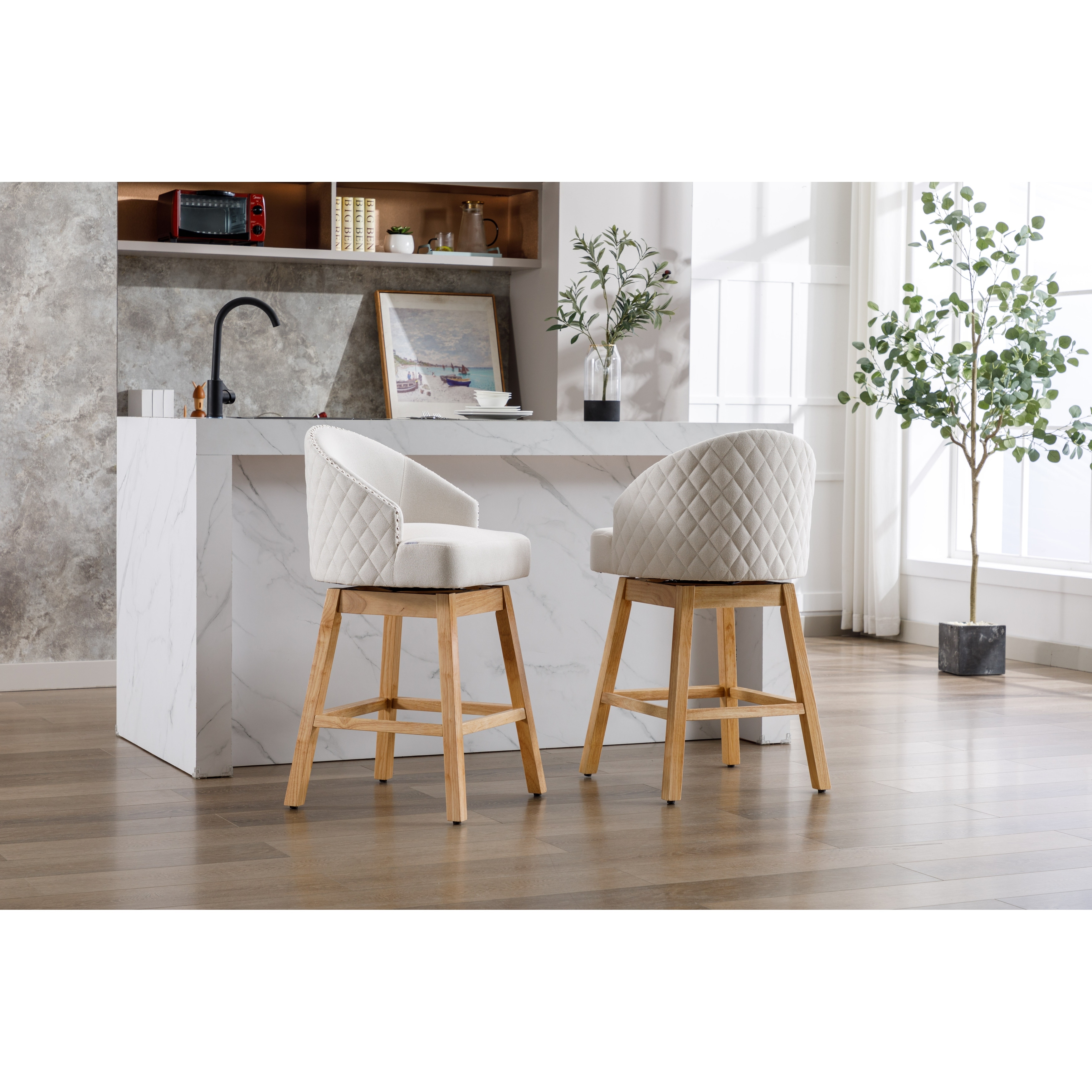 Adelyn swivel bar on sale & counter stool