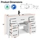 preview thumbnail 140 of 143, Modern Bathroom Vanity with Sink & Faucet Storage Cabinet Set