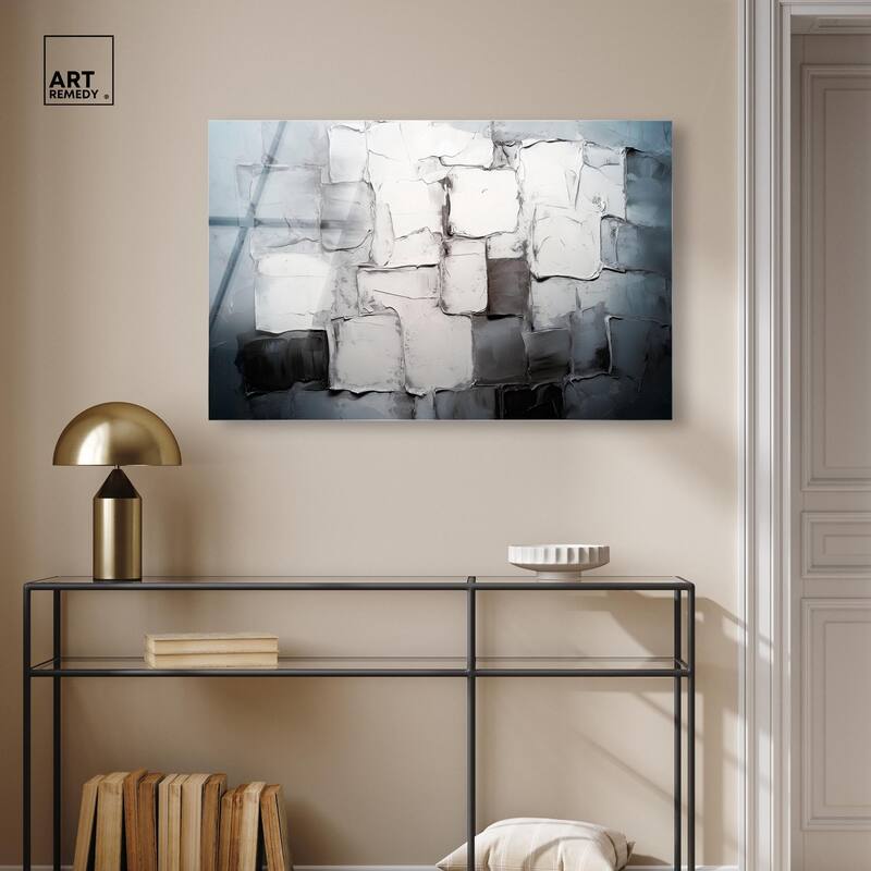 Urban Grid Acrylic by Art Remedy, Ready to Hang